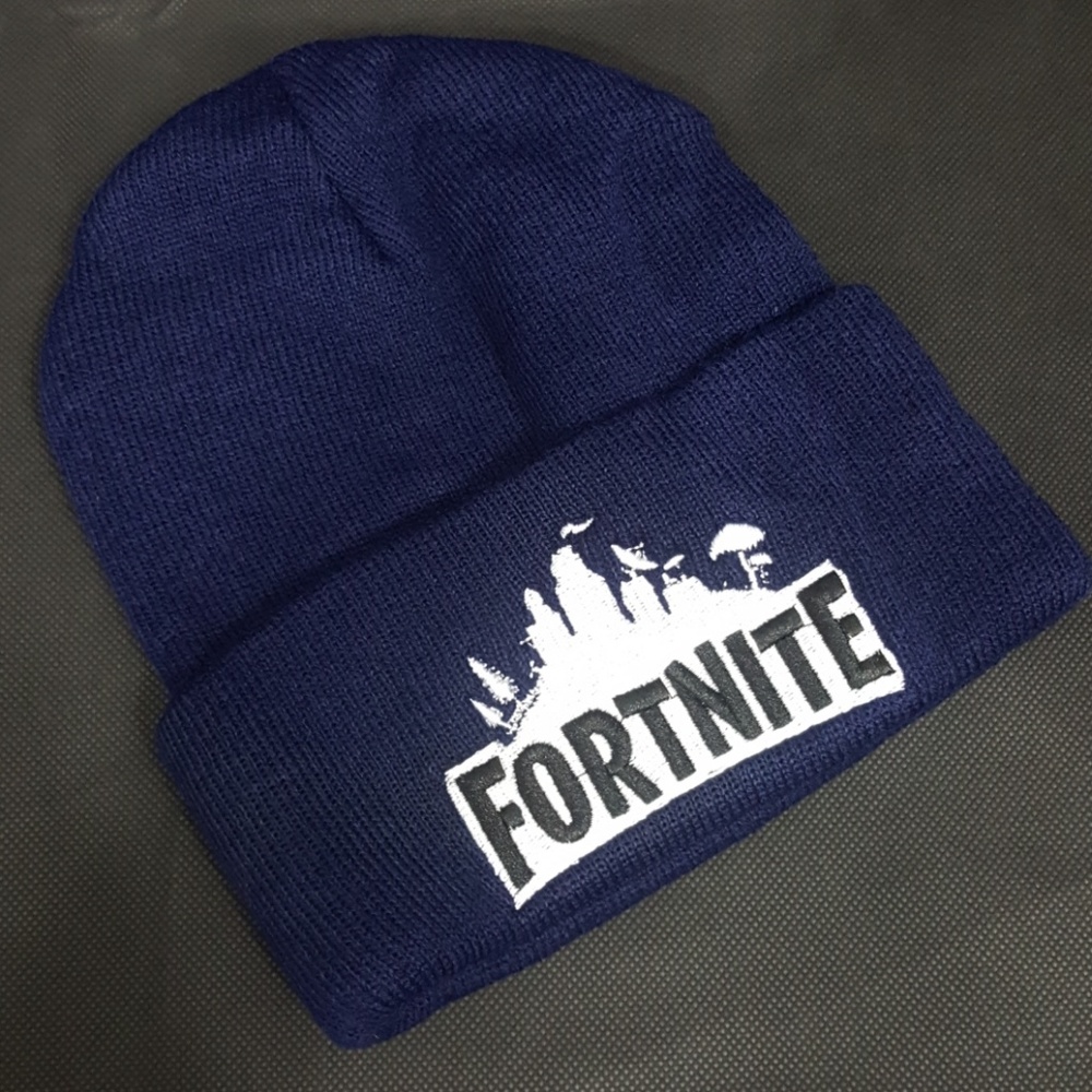 Navy fortnite beanie